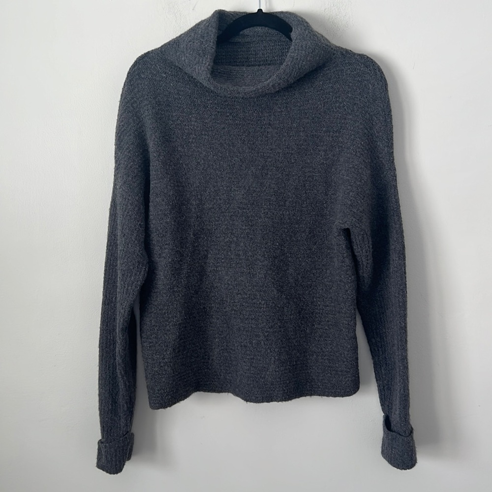 Daily Ritual cowl neck Wool Blend Long sleeve Sweater